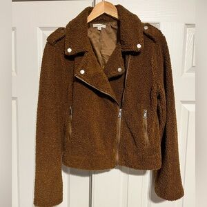 Max Studio Chocolate Teddy Jacket